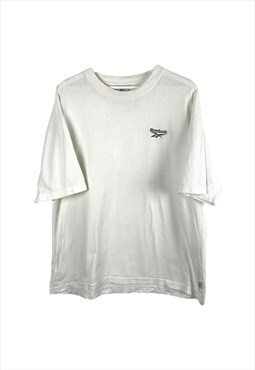 Vintage Reebok 00 Tshirt in White M