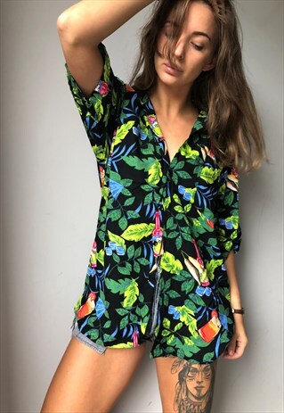 OVERSIZED RETRO 90S 80S VINTAGE UNISEX FESTIVAL SHIRT