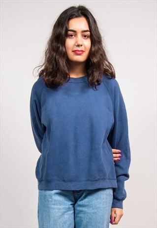90'S VINTAGE BLUE CHAMPION SWEATSHIRT JUMPER