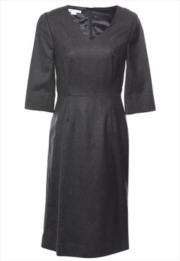 Beyond Retro Vintage Pendleton Dark Grey Dress - M