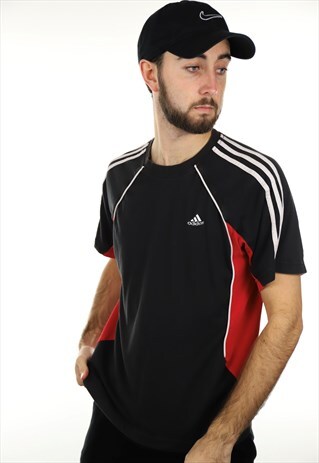 VINTAGE ADIDAS SMALL LOGO T SHIRT TEE
