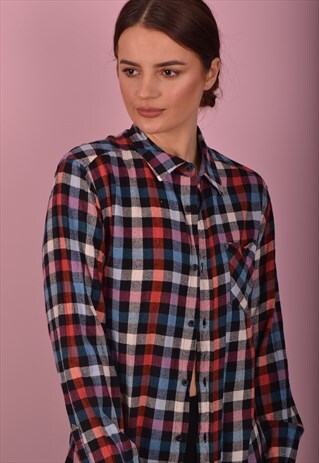 RED CHECK FLANNEL SHIRT GRS1166