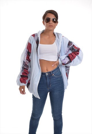 VINTAGE SHELL FESTIVAL JACKET BLUE