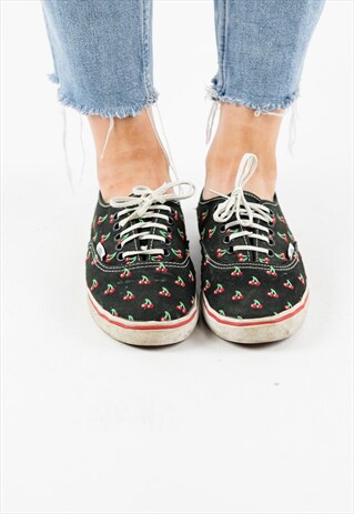 VINTAGE VANS PATTERNED TRAINERS