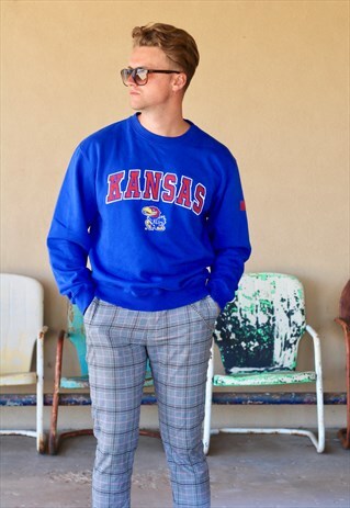 COLOSSEUM ATHLETICS USA KANSAS SWEATSHIRT ROUTE 66, TX