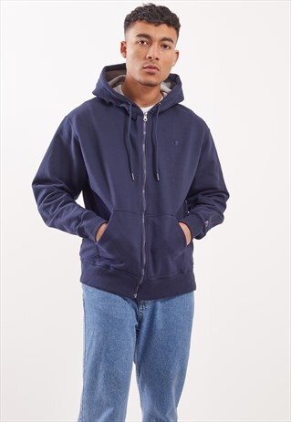 VINTAGE CHAMPION ZIP-UP HOODIE