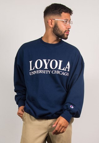 CHAMPION SWEATSHIRT UNIVERSITY LOYOLA UNIVERSITY