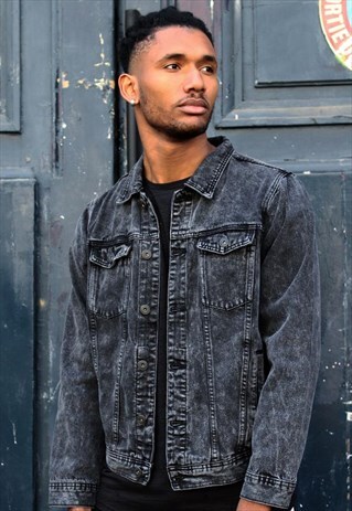 JACKET DENIM - GREY