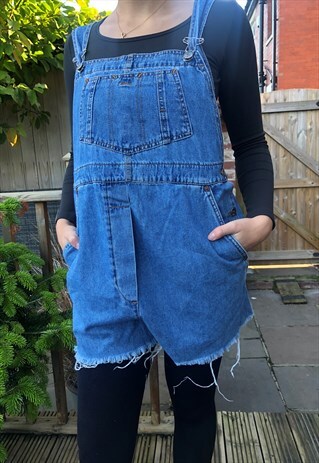 BASIC TALES PRENATAL FRENCH VINTAGE DENIM DUNGAREES - L