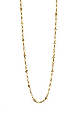 LONG BALL CHAIN, GOLD