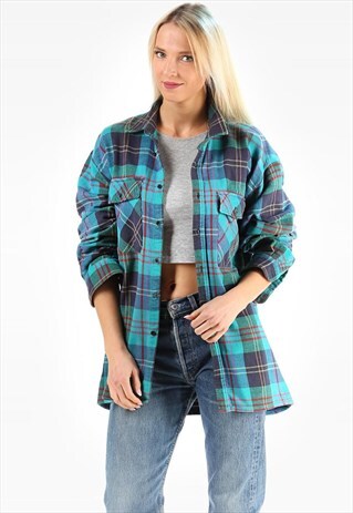 TARTAN PLAID LUMBERJACK SHIRT