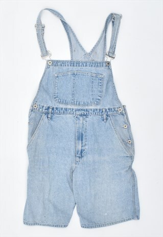 VINTAGE 90'S DENIM DUNGAREES BLUE