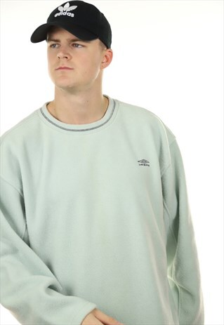 VINTAGE 90S UMBRO FLEECE GREEN