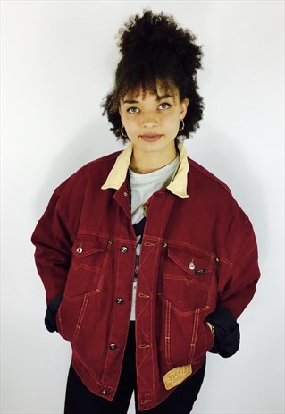OVERSIZED VINTAGE DENIM JACKET