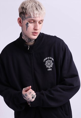 VINTAGE CHAPS RALPH LAUREN ZIP-UP SWEATSHIRT