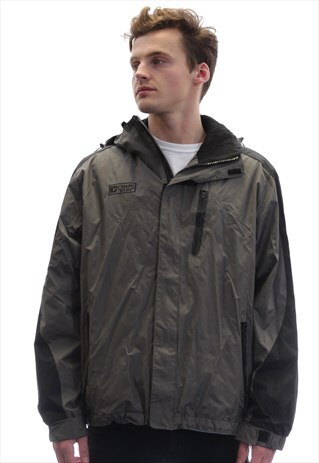 VINTAGE GREY RALPH LAUREN CHAPS COAT/JACKET