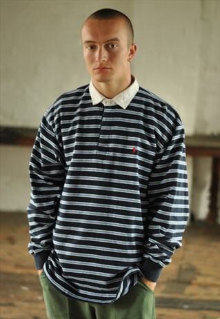 VINTAGE 90S POLO RALPH LAUREN RUGBY SHIRT