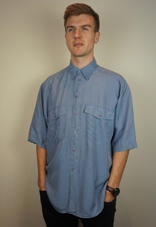 PURE SILK PATTERNED SHIRT