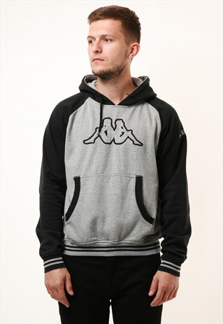 90S VINTAGE KAPPA OLDSCHOOL COTTON HOODIE 15027