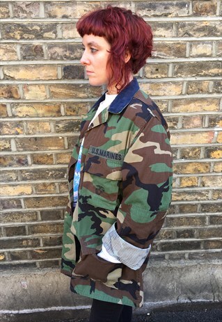 UNISEX VINTAGE CAMO JACKET