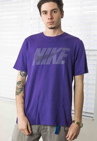 VINTAGE NIKE T-SHIRT LOGO 90S L 6.7