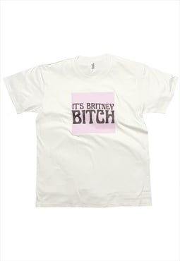 It's Britney Bitch American Office T-Shirt Slogan Print