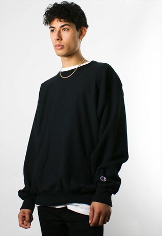 CHAMPION SWEATSHIRT, ROUND NECK SWEATER JUMPER