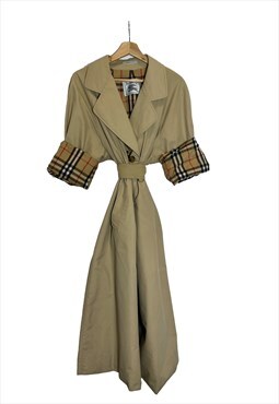 Unisex vintage Burberry trench coat size L