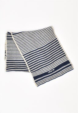 Vintage 90's Levi's Scarf Stripes Blue