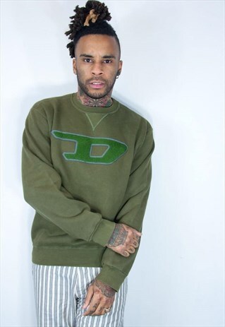EMBROIDED DIESEL SWEATSHIRT