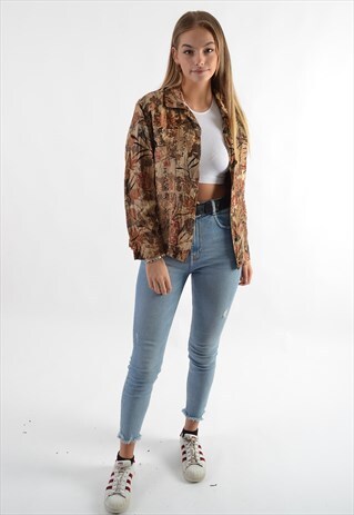 VINTAGE PATTERN SHIRT GSS1444
