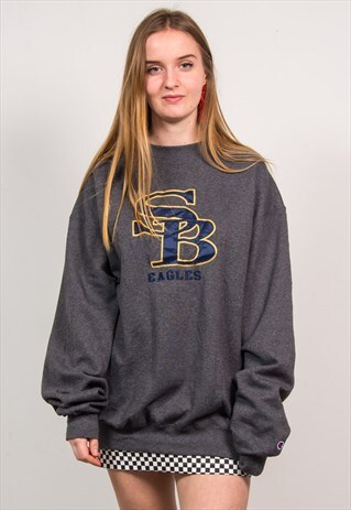 CHAMPION 90'S SB EAGLES COLLEGE USA SWEATSHIRT