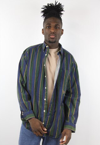 VINTAGE TOMMY HILFIGER STRIPED SHIRT
