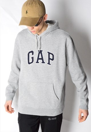 GREY GAP HOODIE