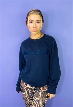 Vintage Timberland 90s Embroidered Sweatshirt