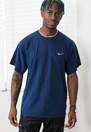 VINTAGE NIKE T-SHIRT LOGO 90S M 7.7