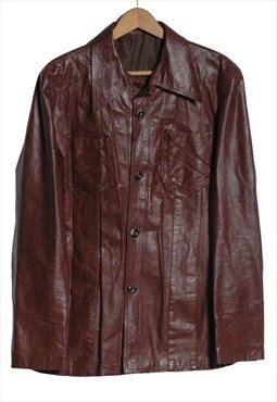 Leather Safari Jacket