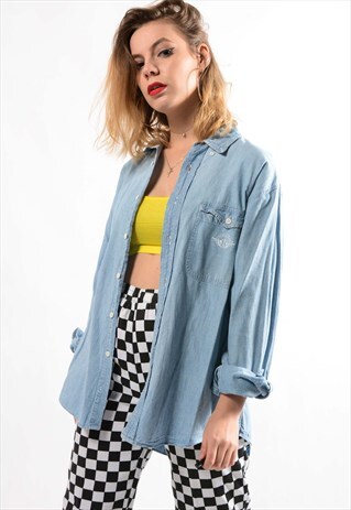 VINTAGE DOCKERS DENIM SHIRT