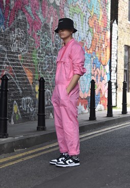 Vintage Hot Pink Jumpsuit