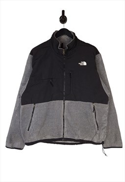 Men's The North Face Denali Fleece Grey Size XL