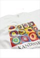 KANDINSKY SQUARES WITH CONCENTRIC CIRCLES T-SHIRT WITH TITLE