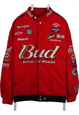 Vintage 90's Chase Authentics Nascar Jacket Budweiser