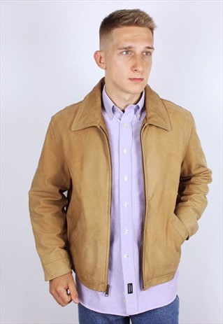 TIMBERLAND LEATHER JACKET MEN