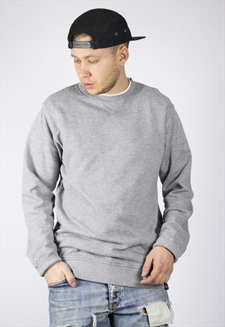 VINTAGE MENS DICKIES BLANK SWEATSHIRT CREW NECK
