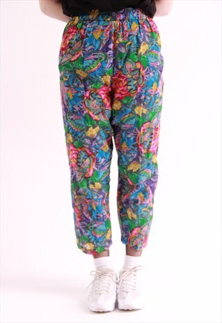 VINTAGE PATTERNED LIGHT PANTS
