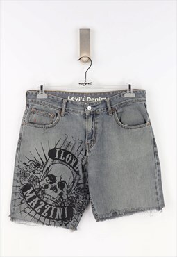 Levi's Denim Shorts in Grey - 48