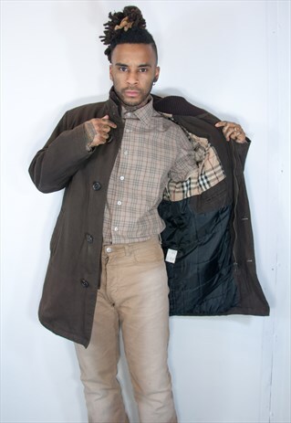 BURBERRY THICK TRENCH COAT