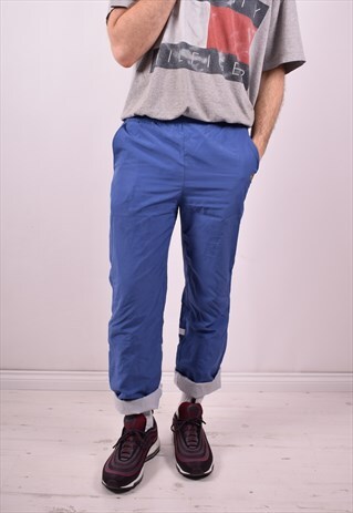 SERGIO TACCHINI MENS VINTAGE TRACKSUIT TROUSERS W32 L31 90'S