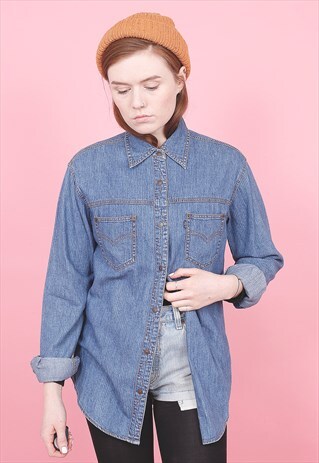 VINTAGE LEVI'S DENIM SHIRT /R8419