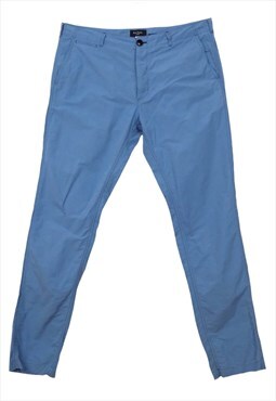 Paul Smith Mens Trouser Cargo Pants Sporty Athletic Blue